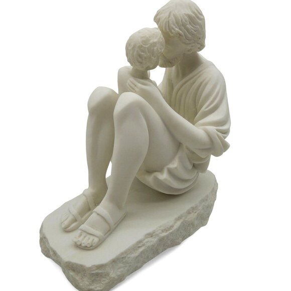 Rare FATHER 1999 Signed SCULPTURE By Timothy P. Schmalz 8 x 6.5" - Picture 5 of 13